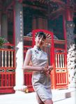  asian cheongsam china_dress chinese chinese_clothes dress happy photo pretty_guardian_sailor_moon real sawai_miyuu smile 