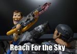  assault_rifle bandanna chainsaw chainsaw_bayonet cowboy gears_of_war gun marcus not_furry ranged_weapon rape_face sheriff_woody_pride toy toy_story unknown_artist weapon 