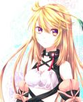  bad_id bad_pixiv_id blonde_hair choker gradient_hair green_hair highres long_hair milla_maxwell multicolored_hair orange_eyes riichu solo streaked_hair tales_of_(series) tales_of_xillia 