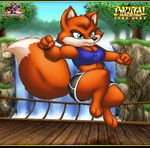  akkushisu brutal_paws_of_fury canine clothing female fox foxy_roxy_(gametek) tail 