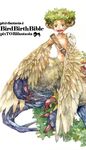  bad_id bad_pixiv_id claws fantasy feathered_wings feathers harpy horns ina_(gonsora) monster_girl pixiv_fantasia pixiv_fantasia_4 solo wings 