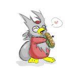  &hearts; bread delibird lettuce olive open_mouth pok&eacute;mon sack sammich sandwich_(food) solo unknown_artist 