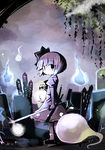  absurdres dollar ghost grave graveyard hairband highres katana konpaku_youmu konpaku_youmu_(ghost) lantern night short_hair silver_hair solo sotoba sword touhou weapon 