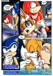  comic cream_the_rabbit echidna female fox from_behind hedgehog knuckles_the_echidna lagomorph male mammal miles_prower mobian oral palcomix penis rabbit sega sex sonic_(series) sonic_the_hedgehog straight tails unknown_artist 