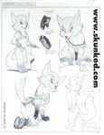  butt canine claws clothed clothing female fox hindpaw james_m_hardiman looking_at_viewer mammal model_sheet panties paws pinup pose presenting raised_tail seductive short_shorts shorts skimpy solo trixie underwear 