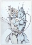 android breasts catdragon cyborg dragoncat ecmajor feline female hyena kace lesbian siamese sine wings 