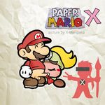  goomba goombella mario paper_mario x-mangaka 