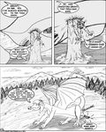  anal anal_vore butt canine comic cum dragon english_text female fox macro male sacrifice scalie size_difference 