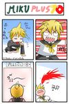  4koma blood catstudioinc_(punepuni) comic highres kagamine_len nosebleed thai translated vocaloid 