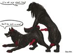  black canine faolan feral gay iowa male murderwolf sex wolf 
