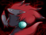  long_hair nintendo pok&#233;mon pok&eacute;mon solo video_games zefi zoroark 