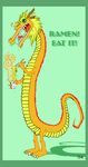  2006 ayato claws dragon fangs mak_the_ramen_encouraging_dragon ramen scalie solo tail 