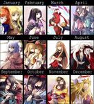  6+girls bad_id bad_pixiv_id black_hair blonde_hair blue_hair brown_hair character_request chart fate_testarossa hakurei_reimu long_hair lyrical_nanoha mahou_shoujo_lyrical_nanoha multiple_boys multiple_girls ookami-san ookami_ryouko original pengnangehao red_eyes remilia_scarlet short_hair summer_wars takamachi_nanoha touhou yakumo_yukari yuri 