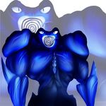  blue horrible_anatomy looking_at_viewer male muscles nude pok&eacute;mon poliwrath solo standing unknown_artist veins 