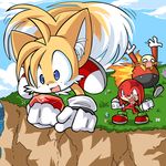  absurd_res canine chaos_emerald fox hi_res knuckles_the_echidna male miles_prower robotnik sonic_(series) unknown_artist 