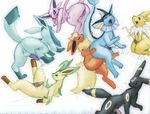  anal anus balls cum eeveelutions erection espeon fellarts female flareon gay glaceon leafeon male messy penis pok&eacute;mon sex teon umbreon vaporeon 