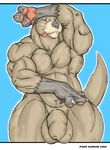  male muscles nude otter penis pissy_badger solo uncut wide_hips 