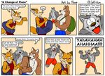  anthro bag canine closet_coon colin_young comic dog fox homophobia hybrid jeff-kun leafdog male mammal poop_(artist) red_fox rick_mooney shiba_inu taro_nishikawa topless troll wolf 