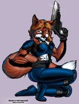  2000 adam_b_fullerton canine ebon_s_fox female for_science! form_fitting fox futuristic gun pegasus316 pose solo weapon 