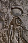  ancient_furry_art braids breasts carving cobra deity egyptian feline female hieroglyphics lion photo profile real sekhmet side_boob snake solo stone 