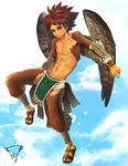  flying kiske_7key loincloth male underwear wings 七鍵きすく 