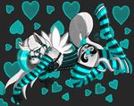  anthro blue blue_eyes bra bridle corset equine female hearts hooves horn horse legwear looking_at_viewer mammal mare my_little_pony silvermidnight solo starr stars stockings stripes underwear unicorn unisus winged_unicorn wings 