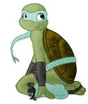  mask plain_background reptile scalie solo teenage_mutant_ninja_turtles turtle unknown_artist venus_de_milo venus_de_milo_(tmnt) white_background 