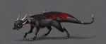  cynder dragon female feral scalie solo spyro_the_dragon thiscrispykat wings 