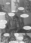  canine comic cruelty fox gay male piercing rukis wolf 