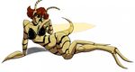  arthropod avengers breasts claws earth&#039;s_mightiest_heroes female insect janet_van_dyne marvel plain_background queblock solo wasp wasp_waist white_background wings 