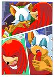  bat comic echidna erection female knuckles_the_echidna male mobian mobius_unleashed oral penis rouge_the_bat sega sex sonic_(series) 