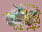  butt eeveelution glaceon leaf_tail leafeon nintendo pok&#233;mon pok&eacute;mon spring_bane video_games 