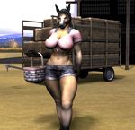  anthro big_breasts big_thighs breasts equine female horse mammal muscles pose solo vic34677 