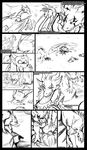  comic cynder death dragon english_text hi_res kayla-na mel_the_hybrid monochrome spyro spyro_the_dragon text video_games 