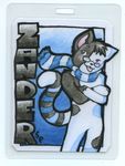 2010 badge blush cat cub feline glasses male scarf solo spiffy_fox_kili winter zander 