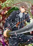  bangs gintama male_focus okita_sougo shizuki_(hakugyokurou) sword weapon 