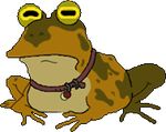  alpha_channel amphibian animated futurama gif hypnotoad looking_at_viewer solo toad 