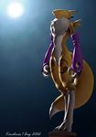  canine digimon fox karabiner mammal renamon solo 