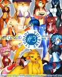  amy_rose canine digimon female fox krystal montage nude pikachu pok&eacute;mon pose renamon skimpy star_fox swimsuit tailsrulz video_games 