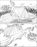  anal anal_vore canine comic cum dragon english_text female fox macro male sacrifice scalie size_difference 