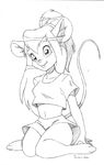  chip_n_dale_rescue_rangers disney female gadget_hackwrench mouse rodent shoxxe solo 
