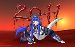  2011 blood dragon dragonrift dragonrift_(artist) female gloves polearm scalie spear tagme wallpaper 