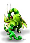 flygon horns nintendo pokemon redesign tail treecko wings 