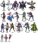  armor black_hair blonde_hair blue_hair carnivine chain claws cloak cosplay drapion electricity exploud garchomp gas_mask gliscor hair hi_res horn houndoom human humanized koffing male mammal manectric milotic miltank nintendo pink_hair plain_background pok&#233;mon pok&eacute;mon purple_hair rampardos red_eyes rotom scythe skull sneasel spikes spiritomb staraptor tauros toxicroak tyranitar unknown_artist video_games white_background white_hair wings 