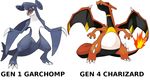  charizard claws dragon fangs garchomp pokemon wings 