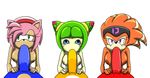  amy_rose cosmo_the_seedrian knuckles_the_echidna shade_the_echidna sonic_team sonic_the_hedgehog tails thegeckodemon 