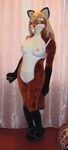  bra breasts canine female fox fursuit photo real solo tail winfox 