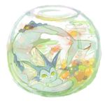  eeveelution fishbowl nintendo pok&#233;mon pok&eacute;mon unknown_artist vaporeon video_games water 