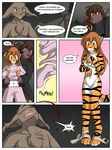  female flora_(twokinds) natani_(twokinds) nosebleed tom_fischbach twokinds 