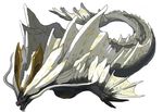  amatsumagatsuchi capcom dragon elder_dragon horns mh monster_hunter monster_hunter_portable_3rd simple_background tail whiskers 